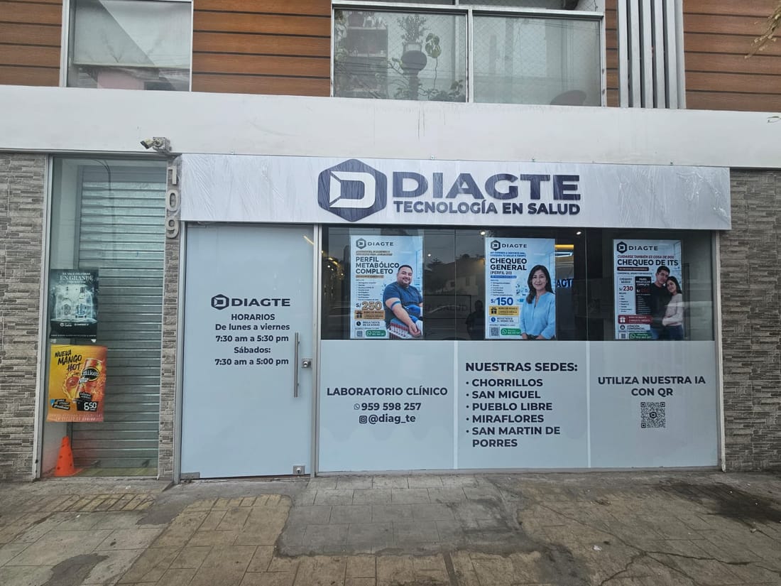Fotografía de la sede DIAGTE en Chorrillos